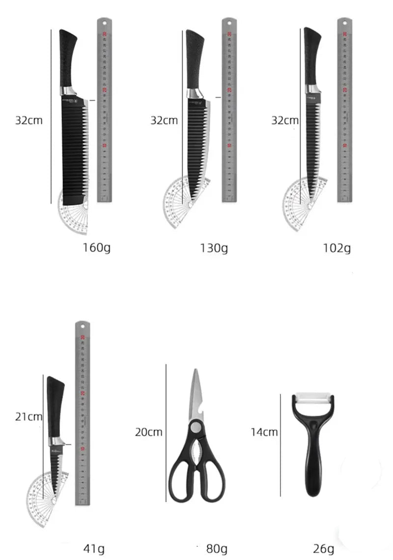 Kit de Facas de Cozinha