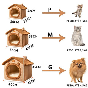 Casa Dobrável para Pets