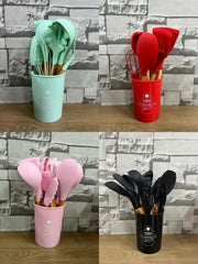 Utensílios de Silicone Kit de 12