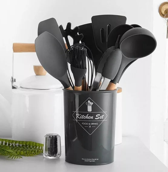 Utensílios de Silicone Kit de 12
