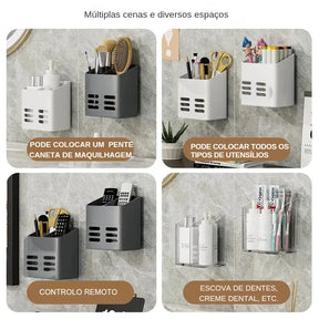 Prateleira Organizadora de Maquiagem, Produtos de Higiene e Utensílios