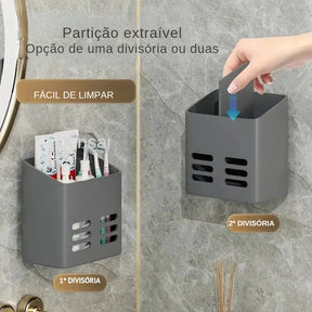 Prateleira Organizadora de Maquiagem, Produtos de Higiene e Utensílios