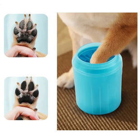 Limpador de Patas com Cerdas de Silicone