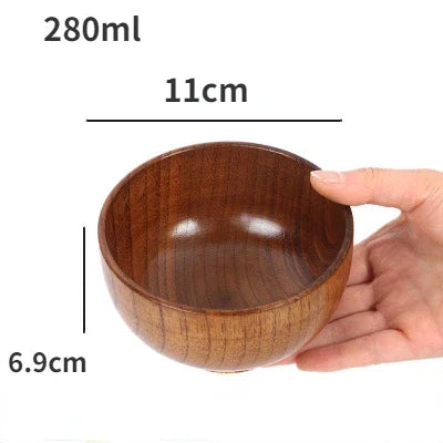 Bowls de Madeira Japonesa