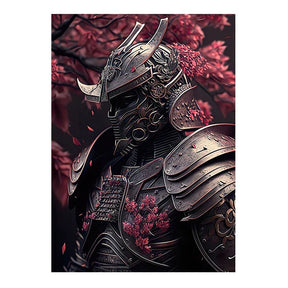 Samurai Pintura em Tela Moderna