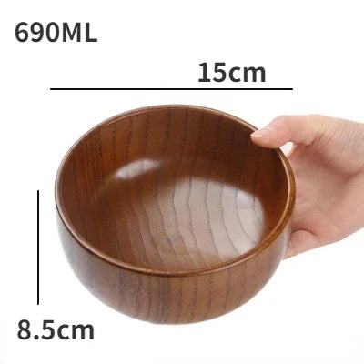 Bowls de Madeira Japonesa